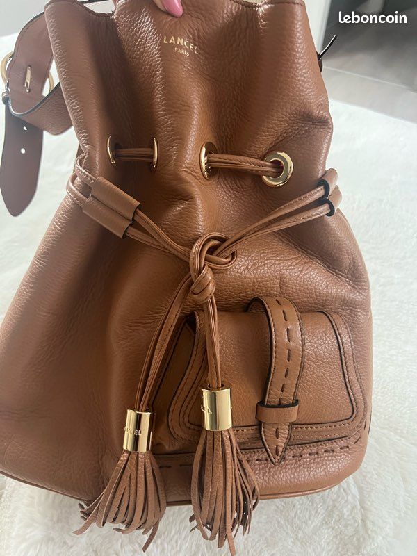 Lancel Premier Flirt Sac Seau Lancel Camel Sac Seau Lancel Premier