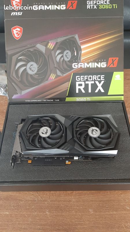 Carte graphique MSI GeForce RTX 3060 Ti Gaming X Dual Fan (image 1)
