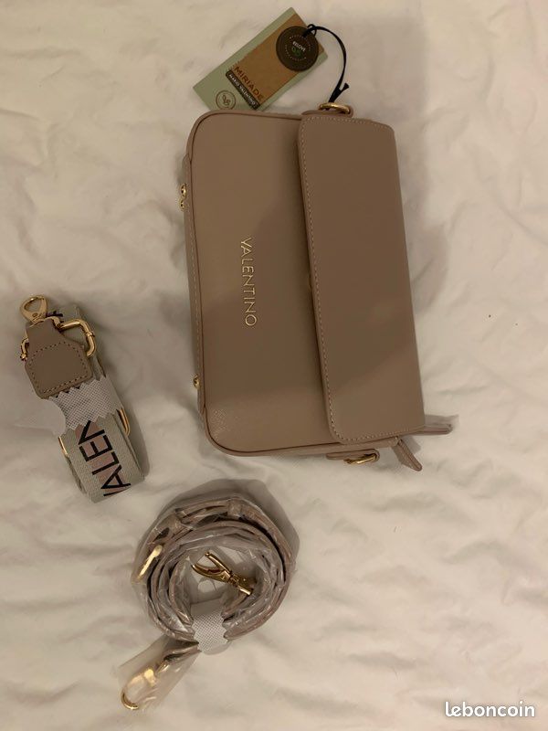 Sac Valentino by Mario Valentino– Neuf avec étiquettes – Beige (image 3)