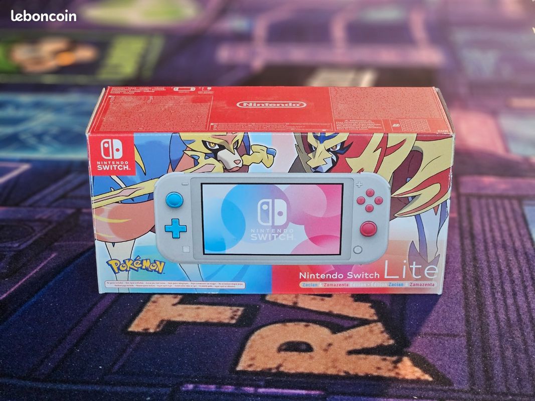 1 Nintendo Switch Lite Pokémon Edition Zacian & Zamazenta