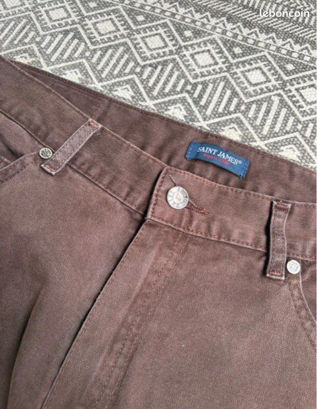 Joli Pantalon Saint James comme neuf - taille 40 (image 2)