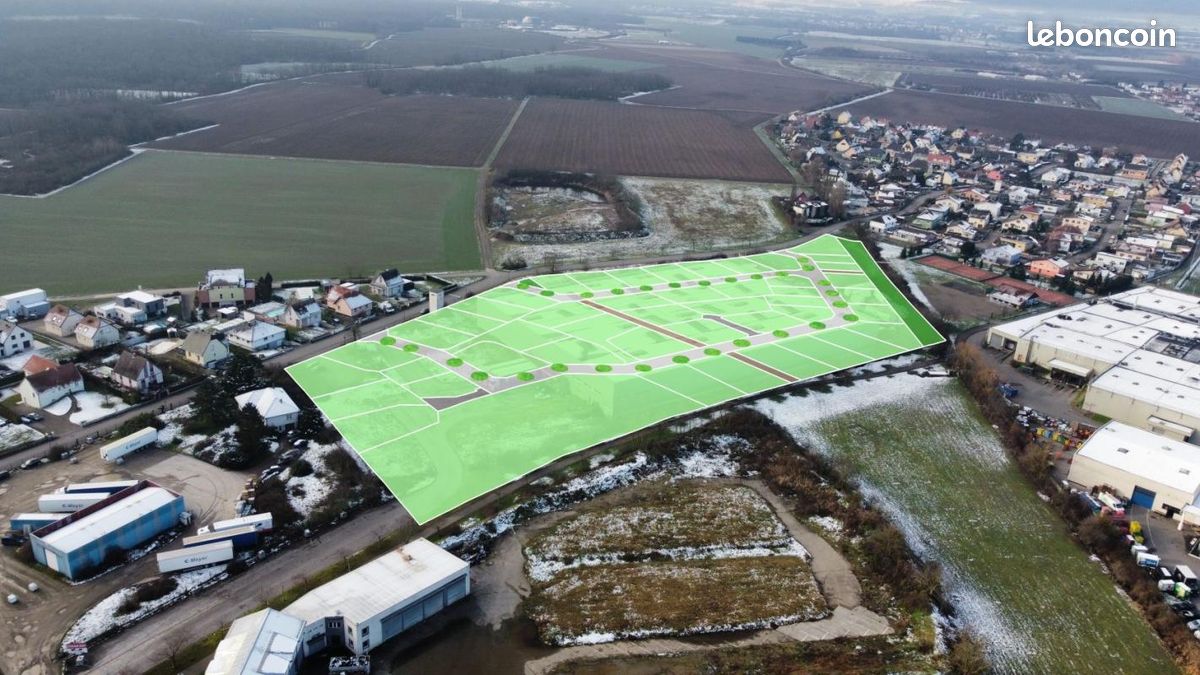 Terrain 447 m² Ungersheim · 98 340 €