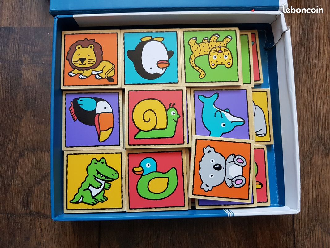 Jeu mémory en bois (image 2)