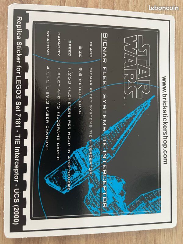 Lego Star Wars 7181 Tie Interceptor UCS (image 8)