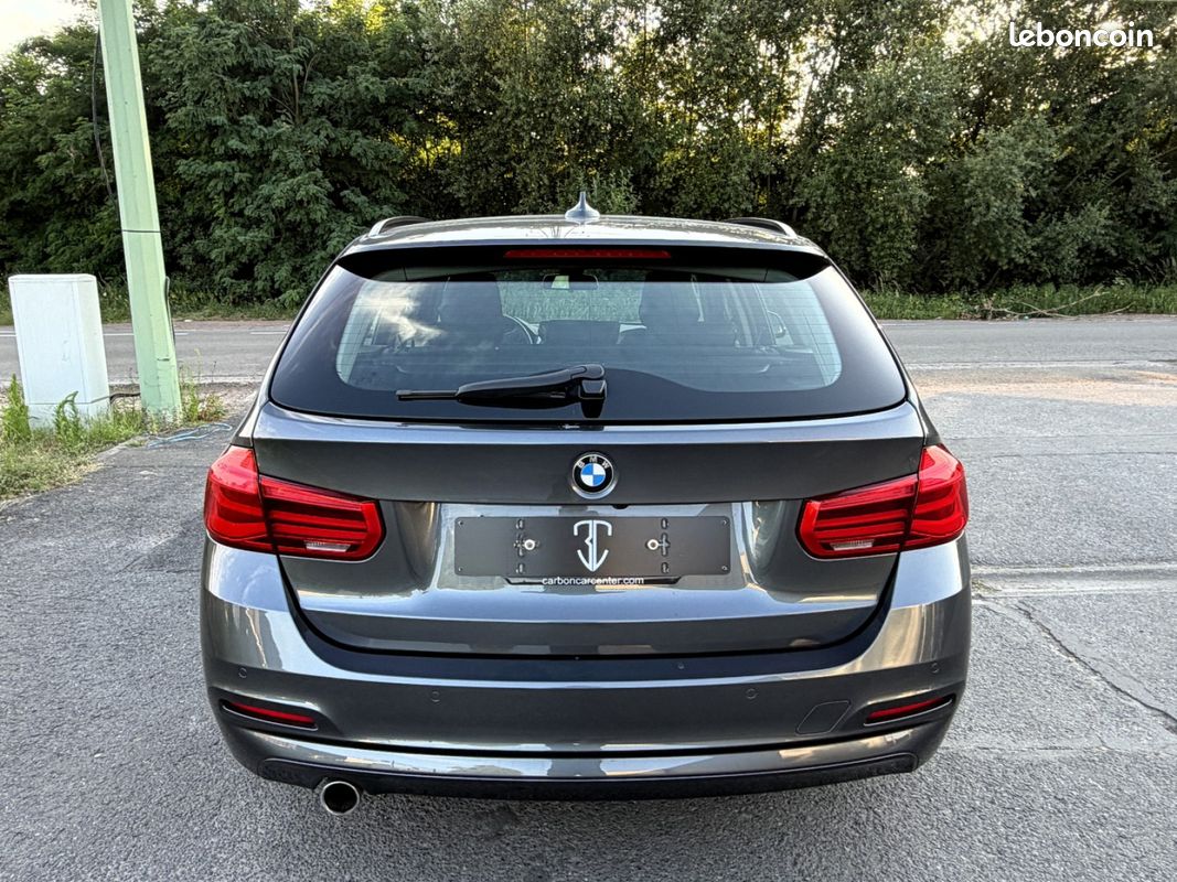 BMW SERIE 3 TOURING F31 LCI2 318d BVA8 PARFAIT ETAT/CUIR/CAMERA/FULL LED/NAVI PRO/HISTO BMW/GARANTIE (image 6)