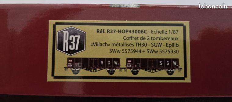 Coffret 2 Tombereaux TH30 SGW – Ep. III, HO (1:87) – R37