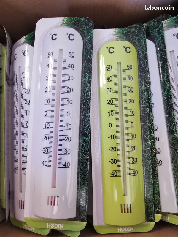 Lot 100 thermometres int/ext 27cm (image 1)