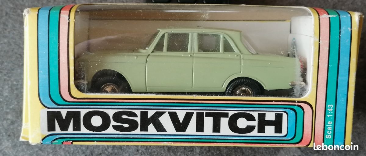 Novoexport - 1:43 - Moskvitch 412 1990 - Hecho en la URSS - Catawiki