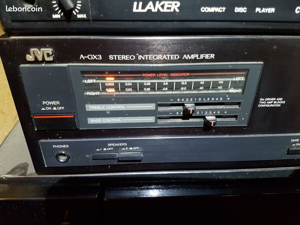 Vintage JVC SEA-22 – Égaliseur Graphique 7 Canaux – Ampli Effet Sonore Argenté
