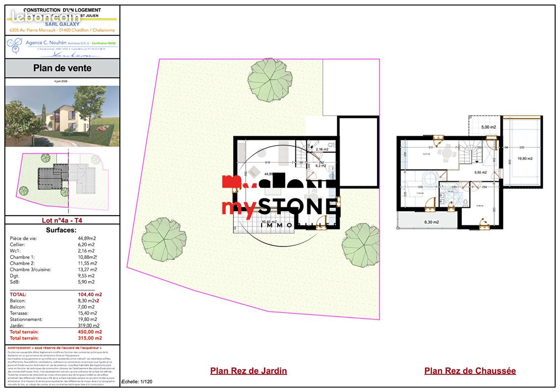 Maison 5 pièces 104 m² · à Saint-Julien · 104 m² · 275 000 €