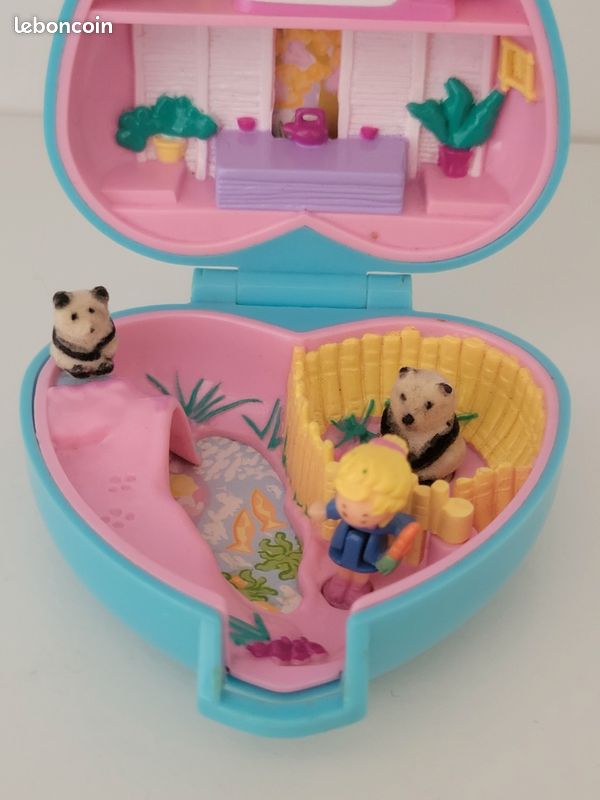 Polly Pocket Vintage Polly Pretty Pandas de 1993 🧸 - Collection