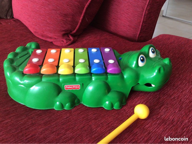 Crocodile Xylophone Fisher Prince Jeux Jouets