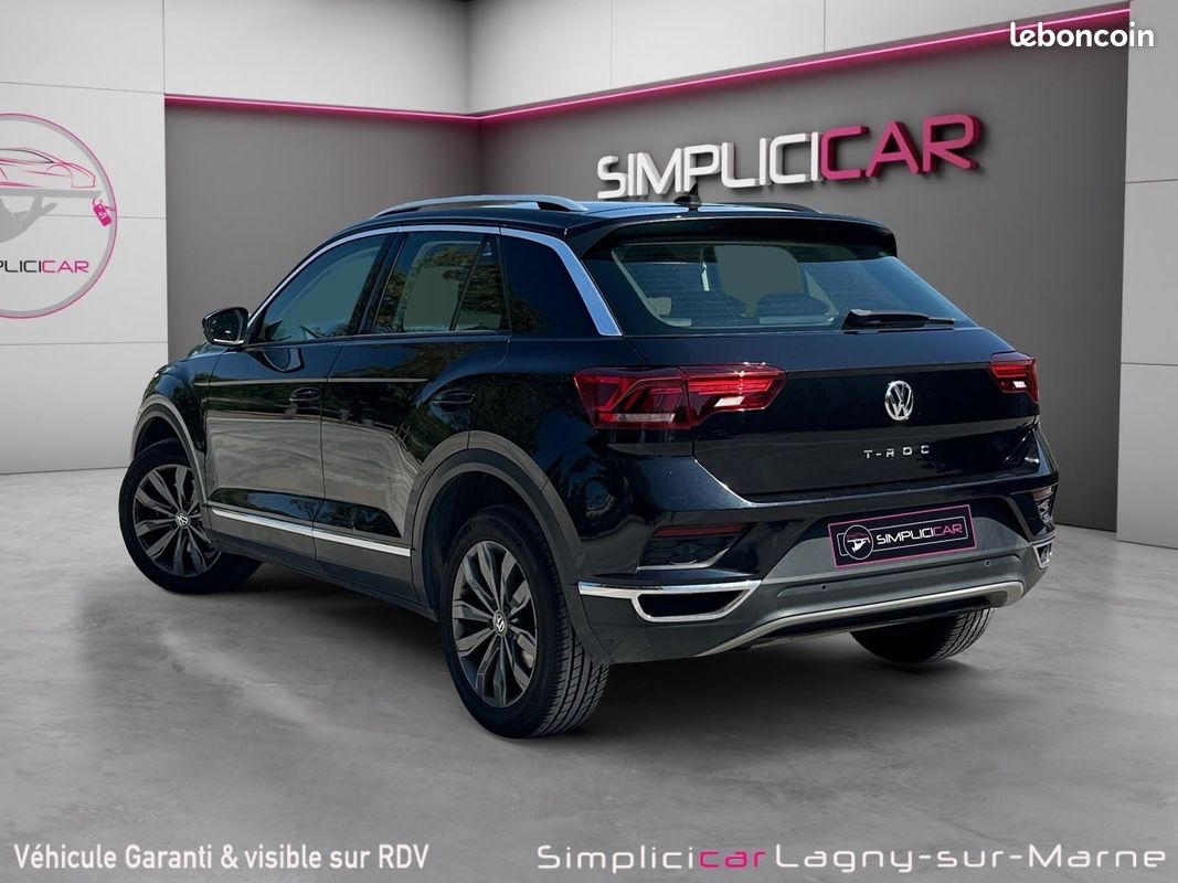 VOLKSWAGEN T-ROC 2.0 TDI 150 Start/Stop DSG7 Carat - CAMERA DE RECUL - CARPLAY (image 3)