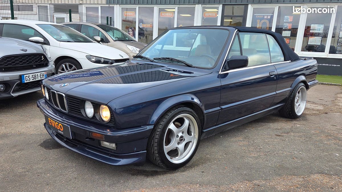 BMW SÉRIE 3 CABRIOLET 325I 171CH - INTÉRIEUR CUIR - JANTES BORDET - ÉCHAPPEMENT BOSe (image 2)