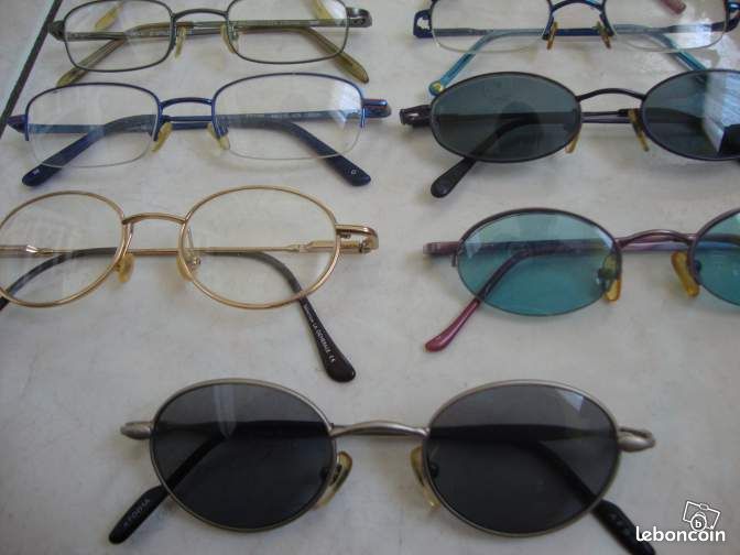 9 lunettes de vue (montures) + 4 étuis YDK (image 3)