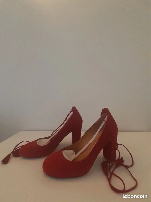 Babies high Valentina rouge Sezane Chaussures