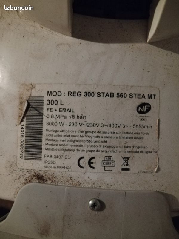 Ballon d eau chaude 300l (image 3)