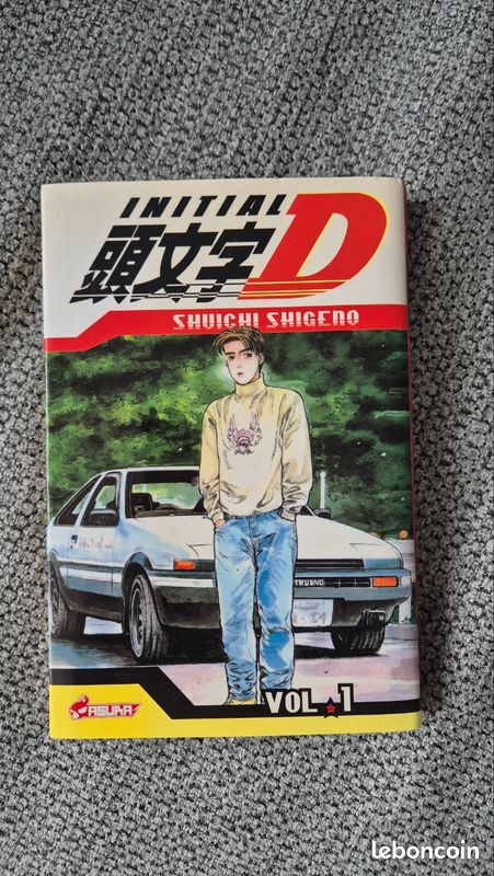 Lot manga Initial D édition Asuka Tome 1 à 5 (image 2)