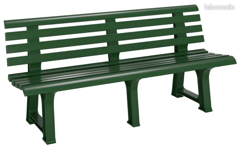 Banc de Jardin en plastique rĂ©sistant (Maxi 240Kg - 145cm - Neuf - Livraison gratuite â â â (image 1)