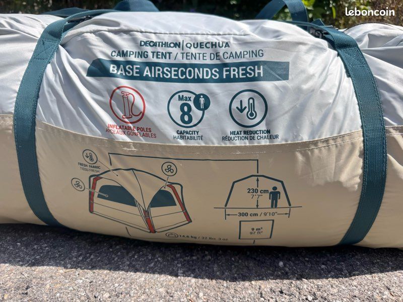 Tente grande hauteur confortable 8 personnes (image 7)