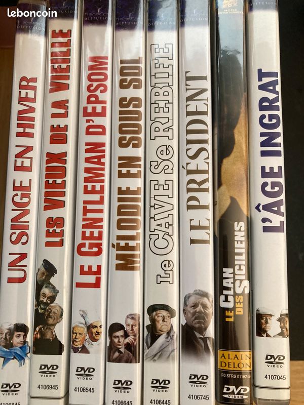 8 DVD Jean Gabin (image 1)