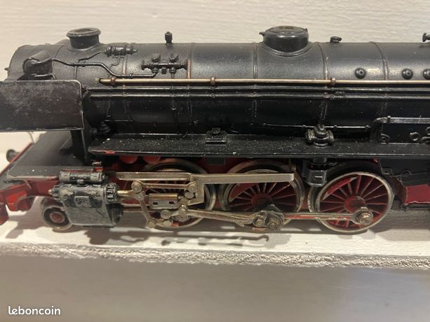 Echelle 0 Locomotive à Vapeur TROBBY HO Noire 020 TXI SNCF – Occasion état Moyen – Analogique CC Locomotive Analogique Plastique