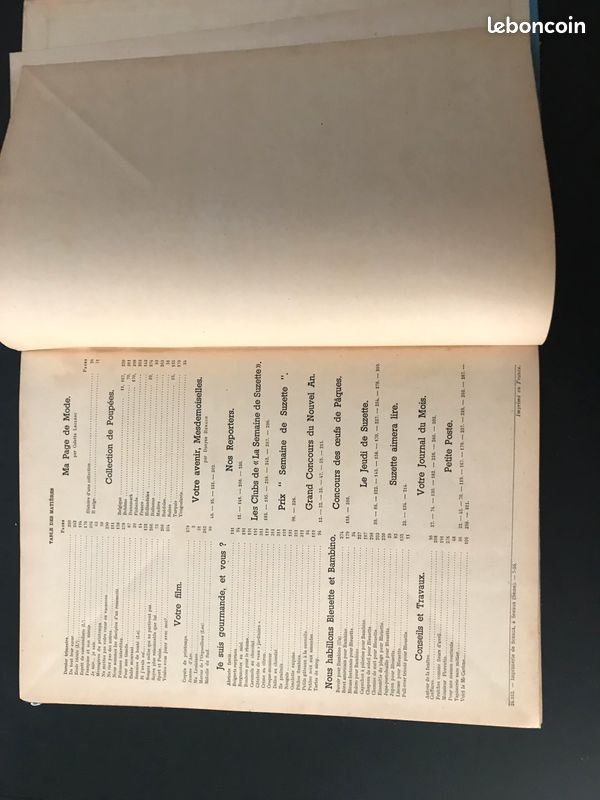 LA SEMAINE DE SUZETTE 41ème année 2 volumes 1er et 2ème semestre (image 8)