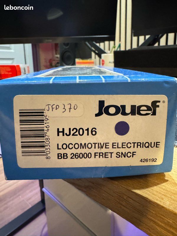 Locomotive électrique Jouef BB26000 - Orange - HJ2024 DIGITAL - Modèle Réduit HO