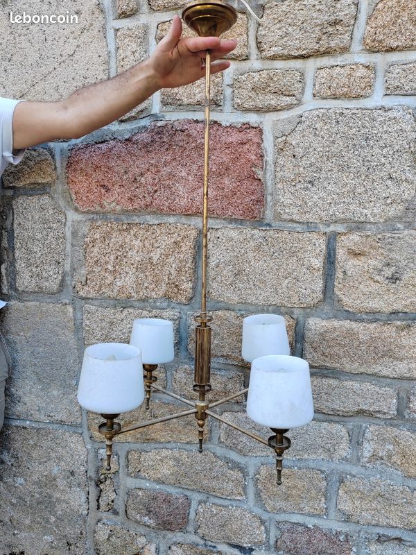 Lustre laiton et céramique (image 2)
