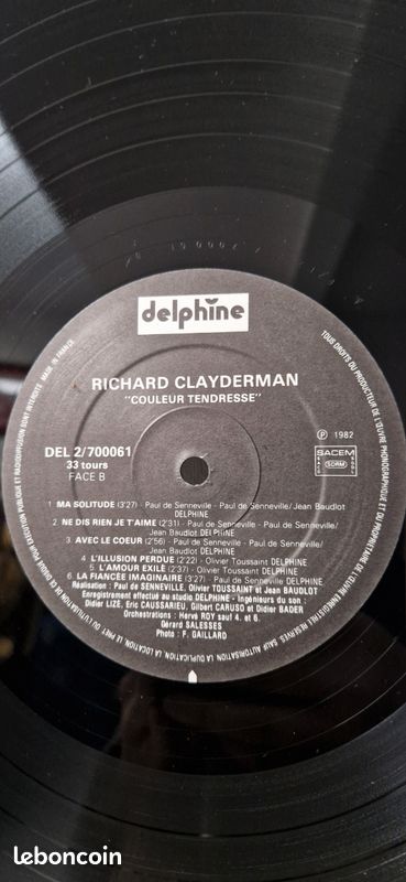 Vinyle Richard Clyderman (image 4)