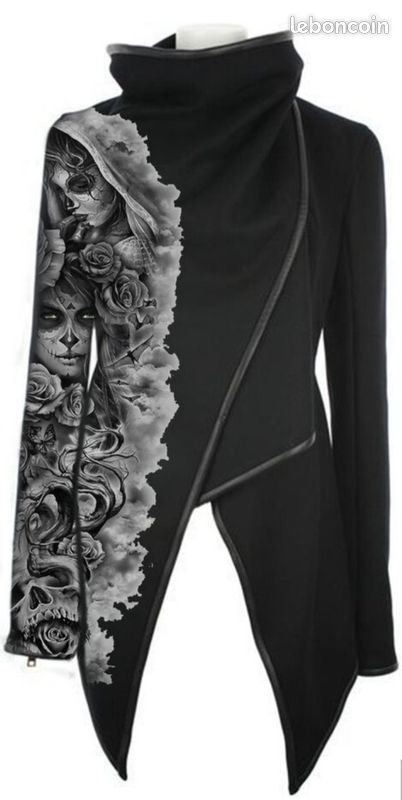 Manteau asymétrique printanier (image 1)