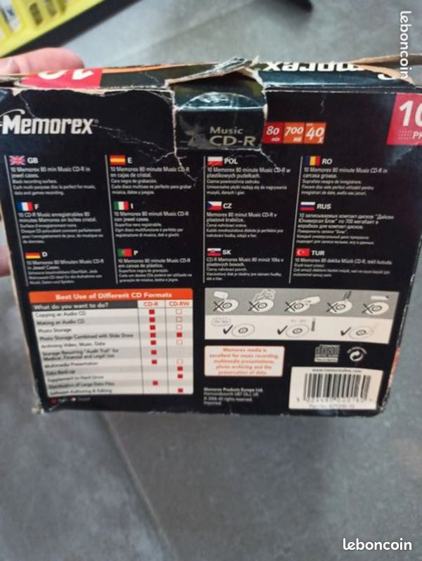 8 CD vierges (image 3)