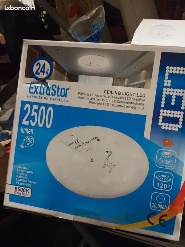Plafonnier LED neuf (image 1)