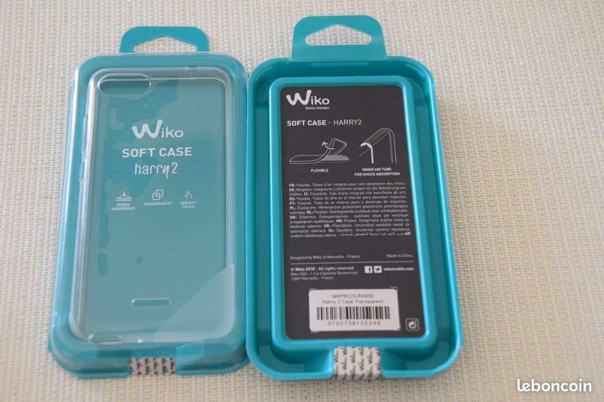 Wiko coque transparente pour wiko harry 2 (image 3)