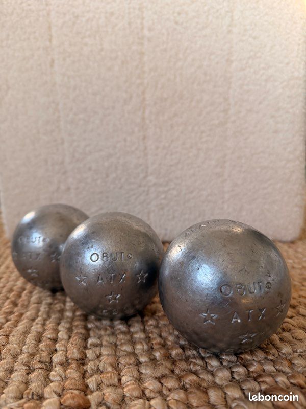 ENSEMBLE DE BALLES DE PÉTANQUE SPORTCRAFT VINTAGE SANS BALLON
