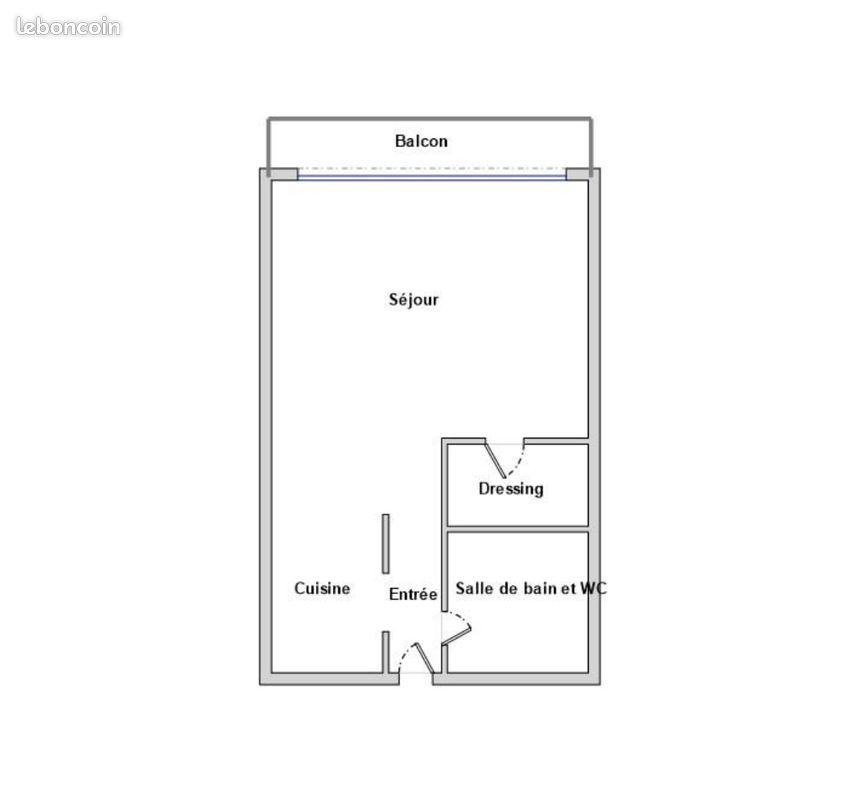 Appartement 1 pièce 45 m² · à Bordeaux · 45 m² · 170 000 €