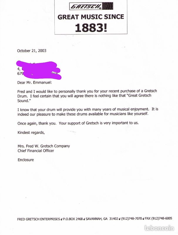 Batterie Gretsch 120th anniversary (image 1)