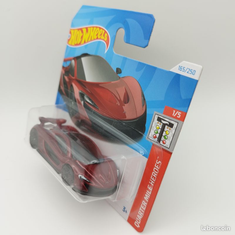 Hotwheels McLaren P1 - Mainline 2024 #165/250 - Quarter Mile Heroes #1/5 - Neuf (image 4)