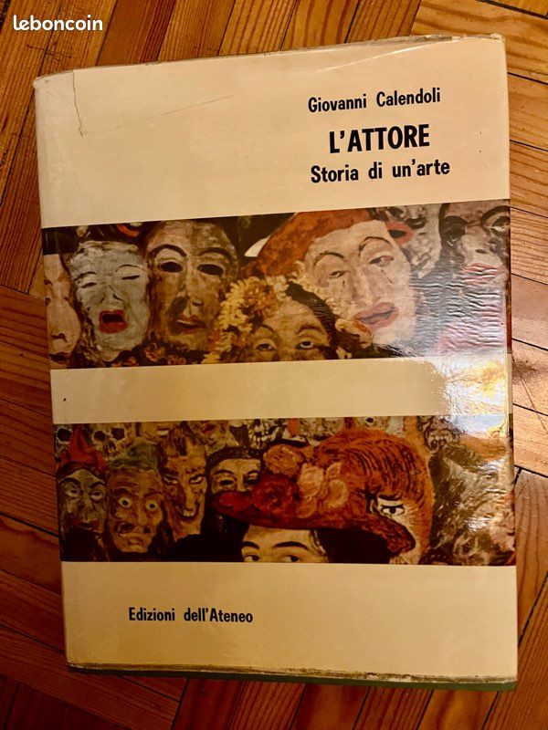 Livre rare « L’Attore. Storia di un'arte » Giovanni Calendoli, 1959 (image 1)