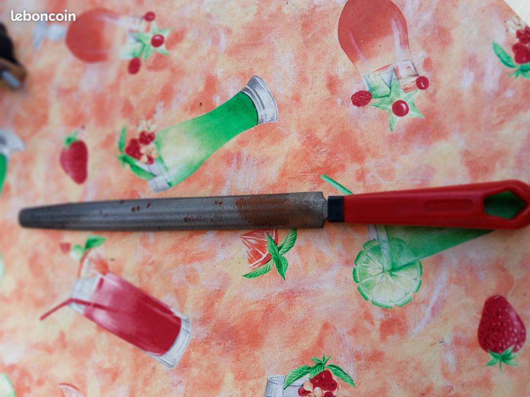 Lime FACOM demi ronde douce (image 4)