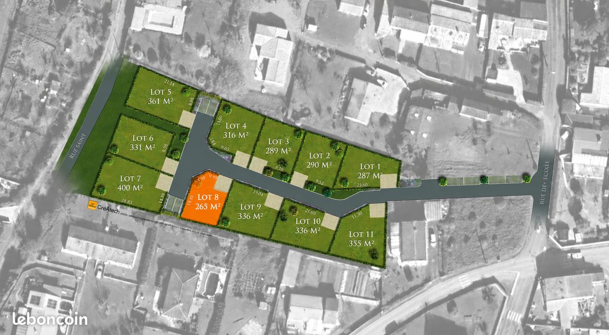 Terrain 265 m² à Andilly (17230) · 66 900 €