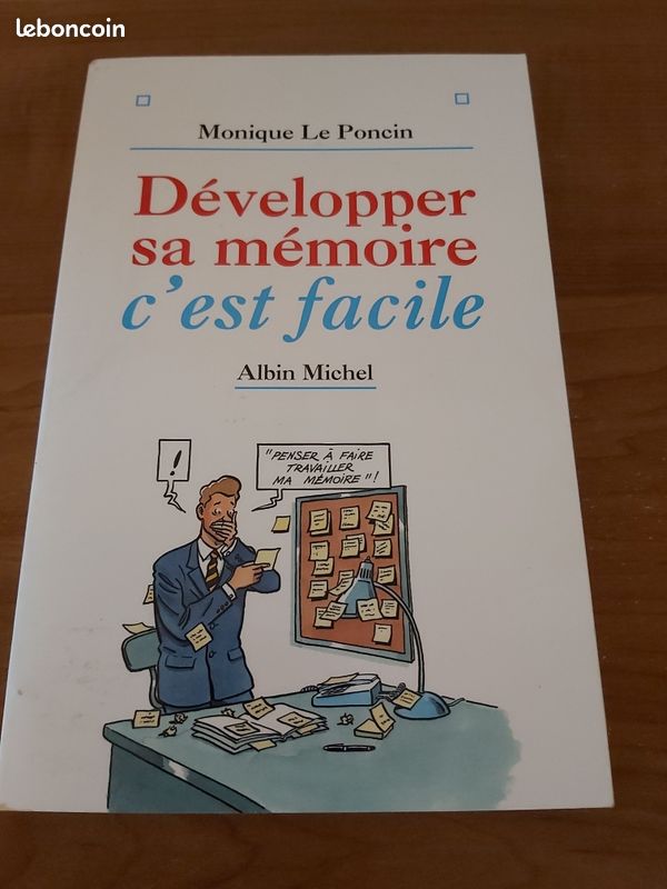 Livre Développer sa mémoire c'est facile de Monique Le Poncin (image 1)
