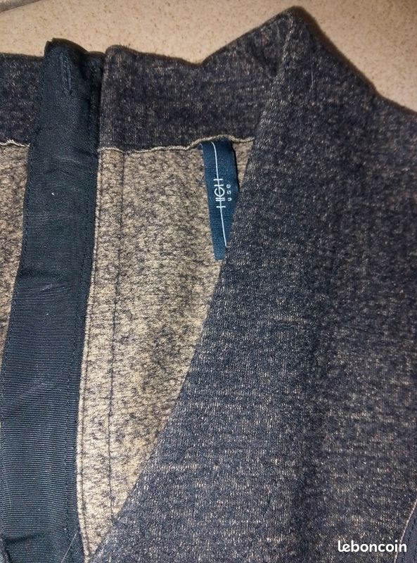 Robe Longue En Jean Girbaud Taille 36 - Occasion Très Bon état, Rouge, Style évasé