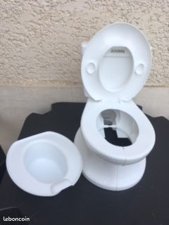 Pot bébé enfant imitant wc marque ADOVEL (image 2)