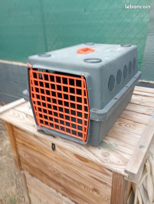Cage de transport pour chat et chien,dim 35x40x60 (image 1)