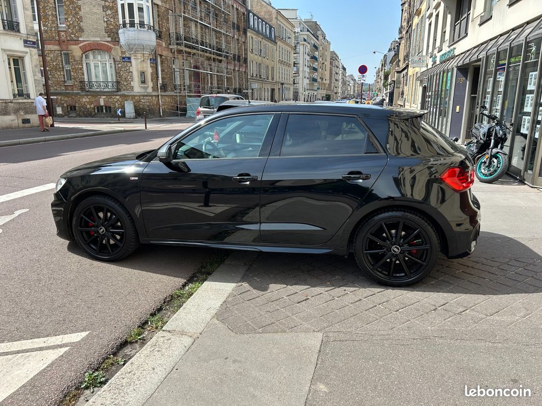 AUDI A1 SPORTBACK 40 TFSI 207 ch S- LINE S-TRONIC ENTRETIEN 100% AUDI GARANTIE AUDI 2027 ORIGINE FRANCE 1ER MAIN ENCEI (image 2)