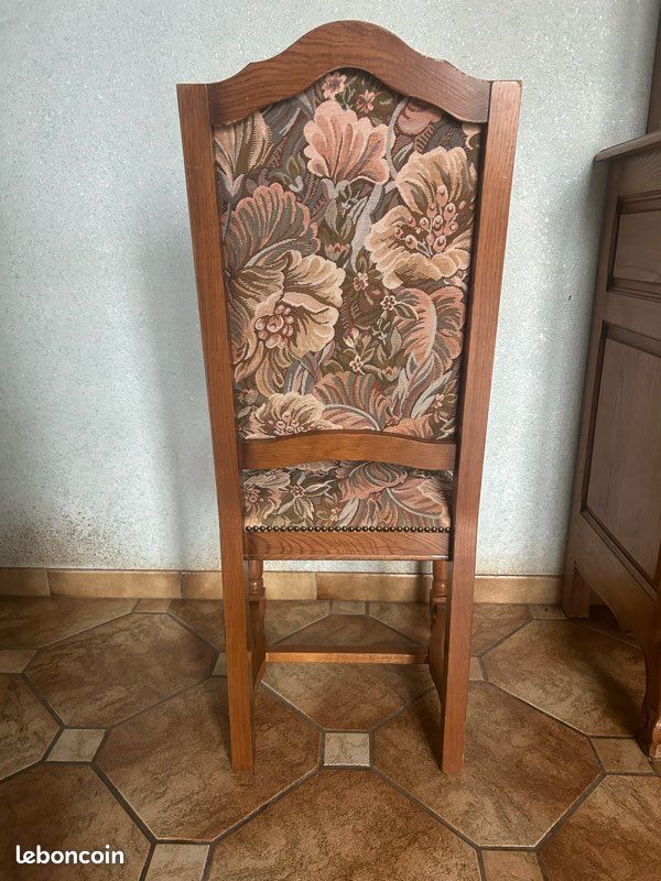 6 chaises en chêne (image 3)