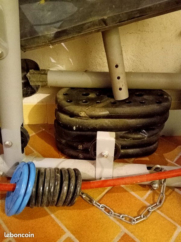 Banc de musculation Domyos à donner URGENT (image 4)
