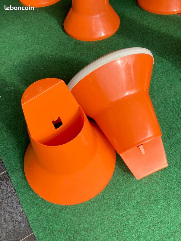 Années 70: Table basse et 4 tabourets Tam Tam (image 4)