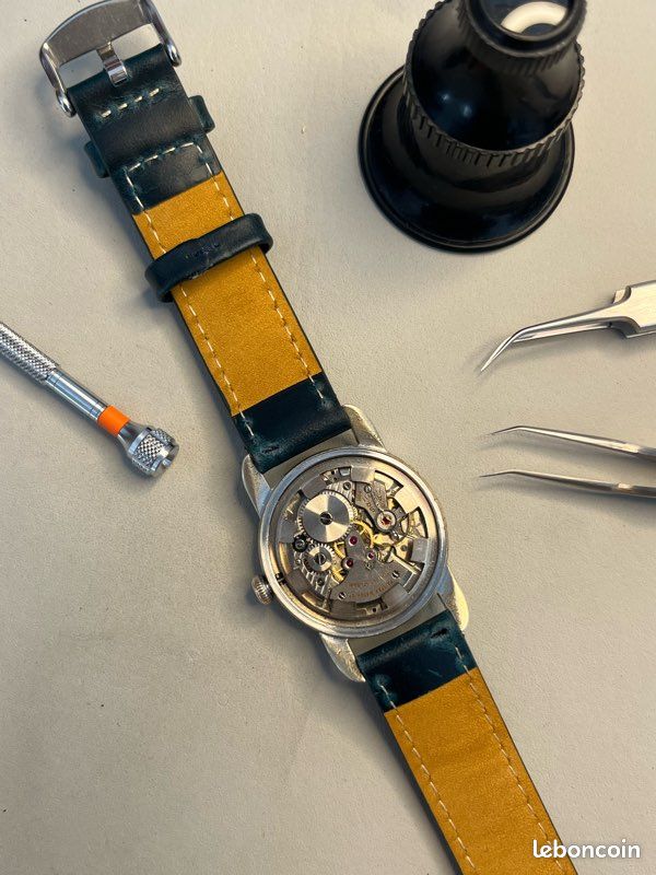 Cadran de montre pour calibre Unitas 6498 - B